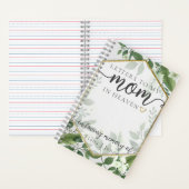 Greenery Ma Memorial Grief | Sympathiejournaal Notitieboek (Binnen)