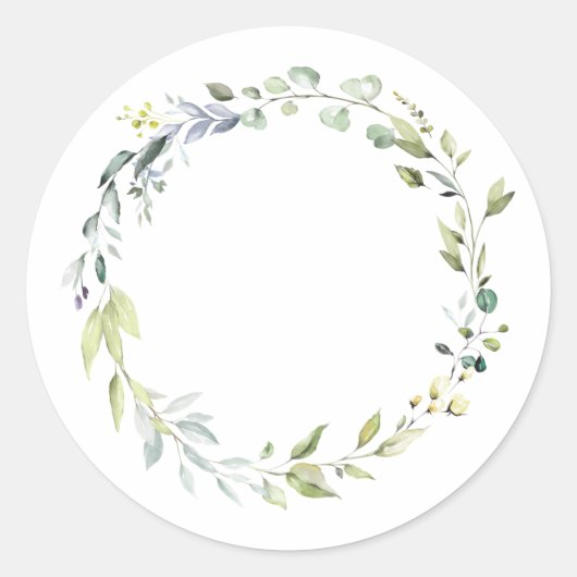 Greenery Mimosa Bar Juice Labels voor handschrift (Voorkant)