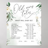 Greenery Old Wives Tales Sign Poster (Voorkant)