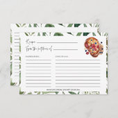 Greenery Pancake Pastry Vrijgezellenfeest Recipe K (Voorkant / Achterkant)