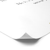 Greenery Printable Baptism Gift Poster (Hoek)