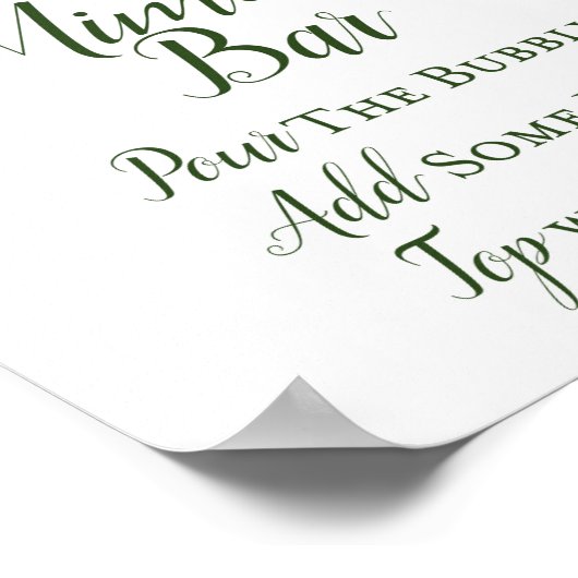 Greenery Pumpkin Sign, Vrijgezellenfeest Sign Poster (Hoek)