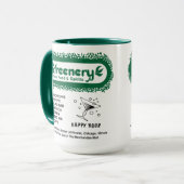 Greenery Restaurant, Chicago, Verenigde Staten Mok (Voorkant links)