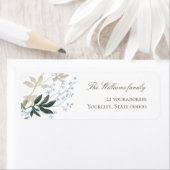 greenery Return Address Label (Insitu)