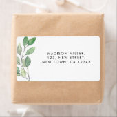 Greenery Return Address Label (Insitu)
