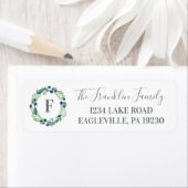 Greenery Return Address Labels (Insitu)