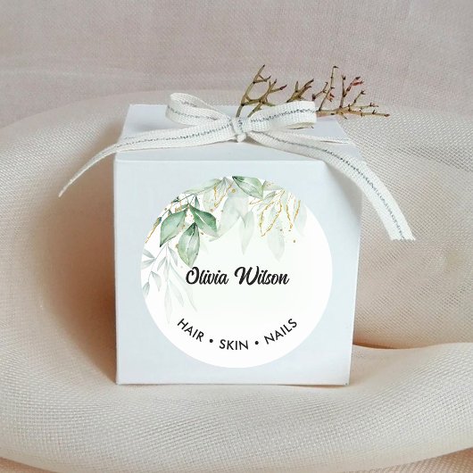 Greenery Ronde Sticker