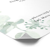 Greenery Salon Preisliste Poster (Hoek)