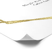 Greenery Salon Price List Poster (Hoek)