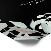 Greenery Salon Price List Poster (Hoek)