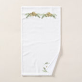 Greenery Seashell Nautical Cream Shells Bad Handdoek (Handdoek)