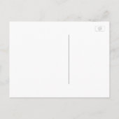 Greenery String Lights Rustic Save the Date Aankondigingskaart (Achterkant)