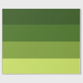 Greenery Stripes Cadeaupapier (Vlak)