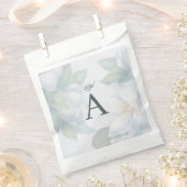 Greenery Succulent Leaf Mint Waterverf Botanisch Bedankzakje (Geknipt)