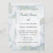 Greenery Succulent Leaf Mint Waterverf Botanisch Kaart (Voorkant / Achterkant)