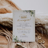 Greenery Surprise Anniversary Invitation -  EAC202