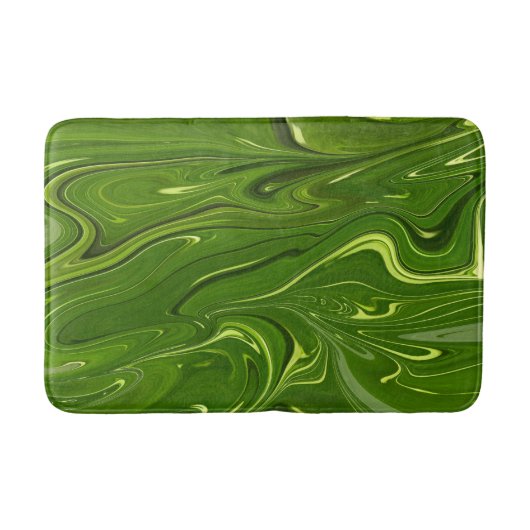 Greenery Swirls Badmat (Voorkant)