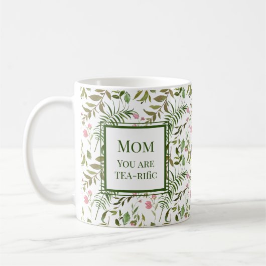 Greenery Tea Mok voor mama (Links)
