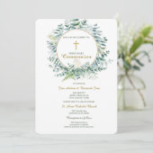 Greenery Twin Community Sjabloon Kaart (Staand voorkant)