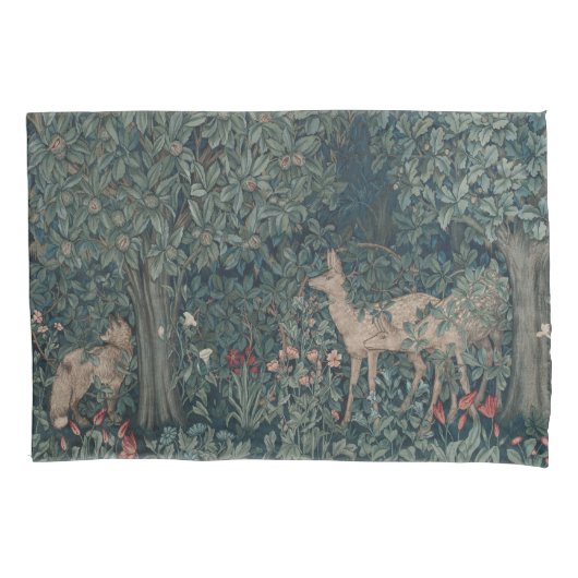 Greenery, Victorian Era Tapestry by Henry Dearle Kussensloop (Voorkant)