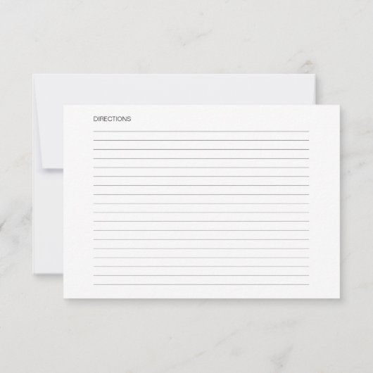 Greenery Vrijgezellenfeest Recipe Kaart (Achterkant)