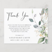 Greenery Waterverf Memorial (Voorkant)