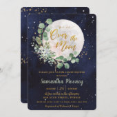 Greenery We zijn over het onpartijdige Baby shower Kaart (Voorkant / Achterkant)