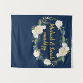 Greenery Wedding Backdrop, Reception Foto Booth Wandkleed (Voorkant (horizontaal))