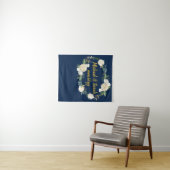 Greenery Wedding Backdrop, Reception Foto Booth Wandkleed (In Situ (horizontaal))