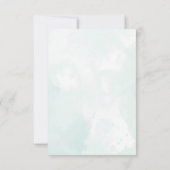 Greenery Wedding Details Enclosure Card (Achterkant)