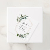 Greenery Wedding Favor Label (In situ)