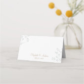 Greenery Wedding Place Card (Achterkant)
