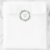 Greenery Wedding Return Address Labels (Tas)