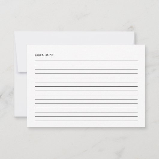 Greenery White Floral Vrijgezellenfeest Recipe Kaa (Achterkant)