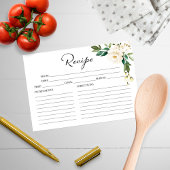 Greenery White Floral Vrijgezellenfeest Recipe Kaa