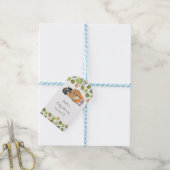 Greenery Woodland Animal Gift Labels Cadeaulabel (Met Touw)