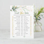 Greenery zou ze liever Vrijgezellenfeest spelen Kaart (Staand voorkant)