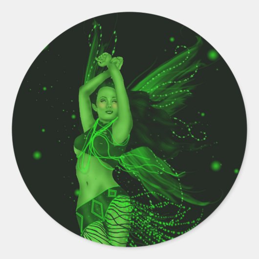 Greenfairy sticker (Voorkant)