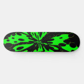 GreenFluo Skateboard (Horizontaal)