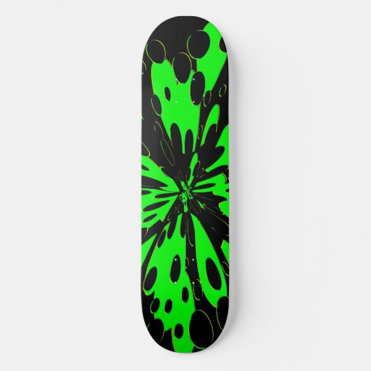 GreenFluo Skateboard (Voorkant)