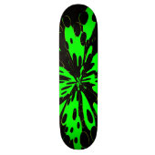 GreenFluo Skateboard (Verticaal)