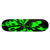 GreenFluo Skateboard (Horizontaal)