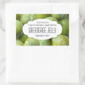 Greengagez jelly confiture préserver autocollant é (Sac)