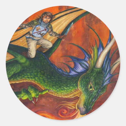 GreenHee Zoeken naar het manuscript Ronde Sticker (Voorkant)