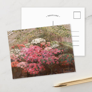 Greenhouse Azaleas Marie Antoinette Marcotte Briefkaart