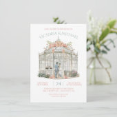 Greenhouse bruid & bruidegom locatie bruiloft Wate Kaart (Staand voorkant)