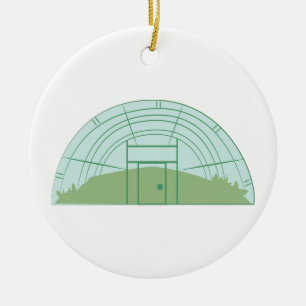 Greenhouse Keramisch Ornament