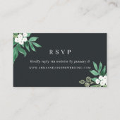 Greenhouse | Weddenschap Website RSVP Informatiekaartje (Voorkant)