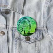 Greening the Grey' London England Button (In situ)