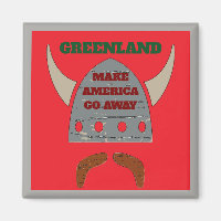 GREENLAND, aimant à tête viking